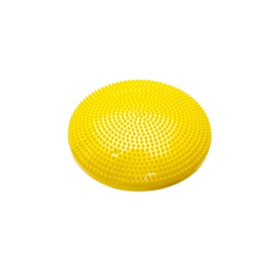 Gymo Pompalı Denge Yastığı Balance Disk Denge Pedi 33cm Sarı