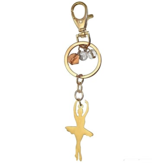 Boncuklu Balerin Anahtarlık