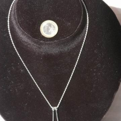 Gümüş Kolye Labut Temalı