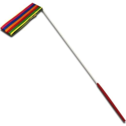 Gymo Cimnastik Gösteri Oyun Kurdelesi Gökkuşağı