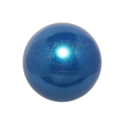 Gymo Cimnastik Topu 16cm Simli Mavi