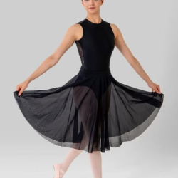 Gymo Dancewear Bale Eteği Aris Black