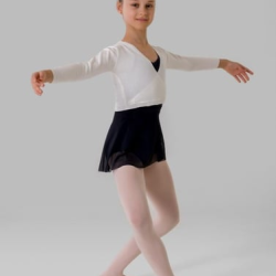 Gymo Dancewear Bale Eteği Daisy Black