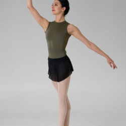 Gymo Dancewear Bale Eteği İris Siyah