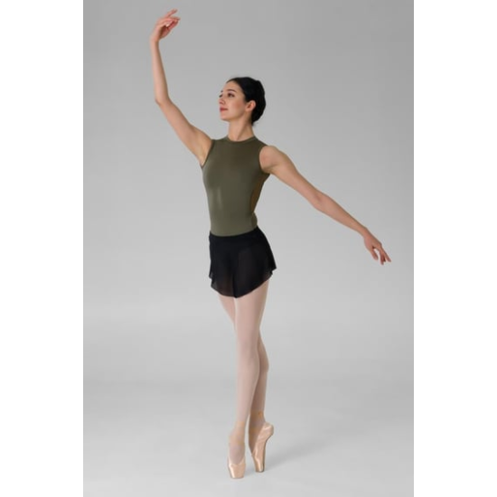 Gymo Dancewear Bale Eteği İris Siyah