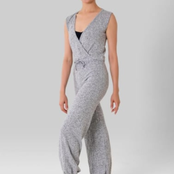 Gymo Dancewear Kruvaze Warm Up Tulum Gri