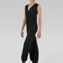 Gymo Dancewear Kruvaze Warm Up Tulum Siyah