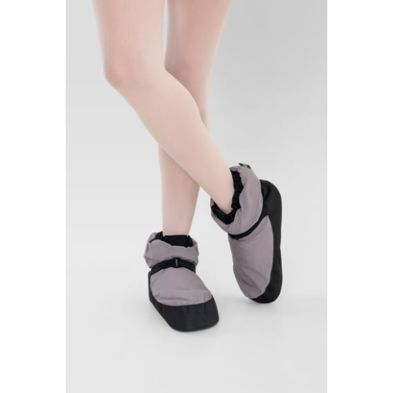 Gymo Dancewear Short-Cut Warm Up Bootie Dark Gray