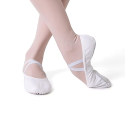 Gymo Dancewear Super Comfort Bale Patiği Beyaz