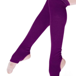 Gymo Dancewear Topuklu Bacak Isıtıcı Mor