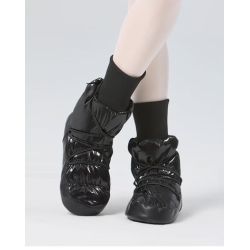 Gymo Dancewear Warm Up Bootie Moon Black