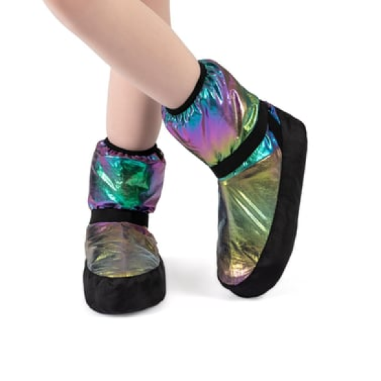 Gymo Dancewear Warm Up Bootie Space Rainbow