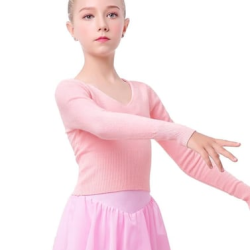 Gymo Dancewear Warm Up Üst Astra Junior Pembe