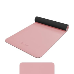 Gymo Ekolojik 6mm TPE Yoga Matı Pilates Minderi Diz Dirsek Koruyucu Matlı Set Scarlet