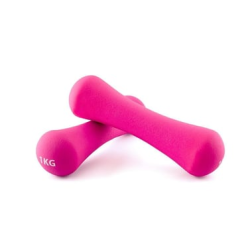 Gymo Neopren Dambıl 2x1kg Pembe
