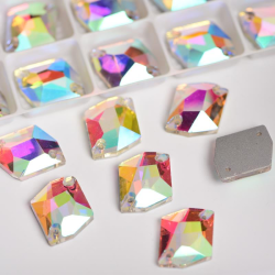 Gymo Premium Dikme Kristal Cosmic 10*14mm Crystal AB 36 Ad.