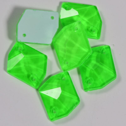 Gymo Premium Dikme Kristal Cosmic 10*14mm N02 Emerald Neon 36 Ad.