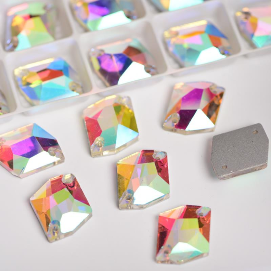 Gymo Premium Dikme Kristal Cosmic 9*12mm Crystal AB 48 Ad.