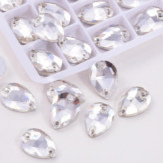 Gymo Premium Dikme Kristal Teardrop 10.5*18mm Crystal 28 Ad.