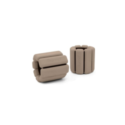 Gymo Pro Series Ayarlanabilir Silikon Bilek Ağırlığı 2x1kg Toprak