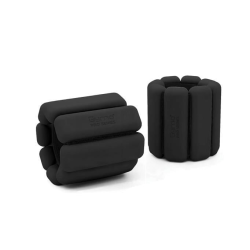 Gymo Pro Series Ayarlanabilir Silikon Bilek Ağırlığı 2x500gr Siyah