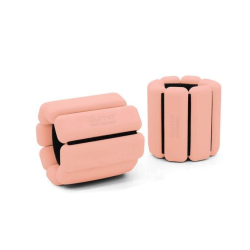 Gymo Pro Series Ayarlanabilir Silikon Bilek Ağırlığı 2x500gr Somon