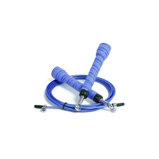 Gymo Pro Series Kaydırmaz Saplı Egzersiz Antrenman Atlama İpi Mavi
