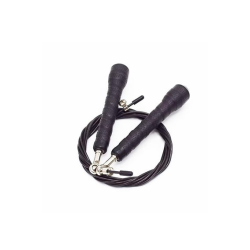 Gymo Pro Series Kaydırmaz Saplı Egzersiz Antrenman Atlama İpi Siyah