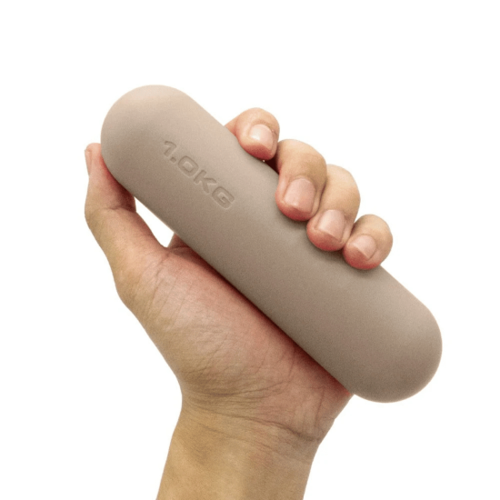 Gymo Pro Series Silikon Dambıl 2x1kg Toprak