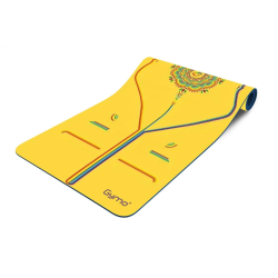 Gymo Pro Series® Pu-Rubber Kaydırmaz Kauçuk Yoga Pilates Matı 5mm Yellow