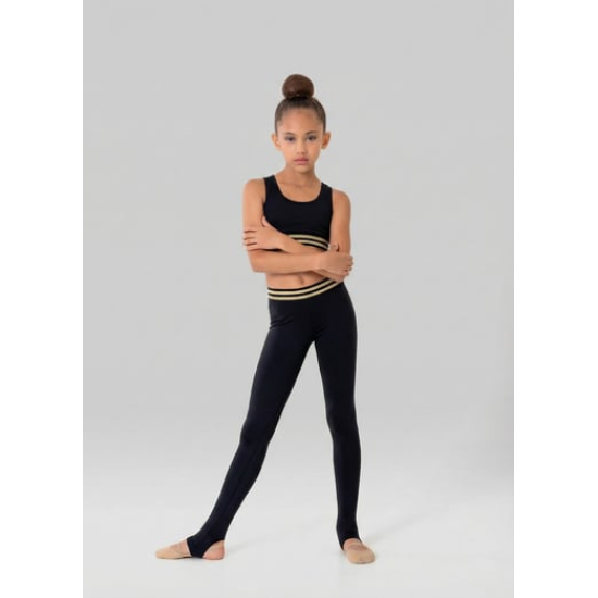 Gymo Sports Black Line Topuklu Tayt