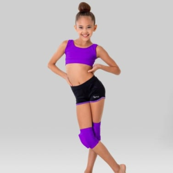 Gymo Sports Mor Biyeli Taşlı Şort