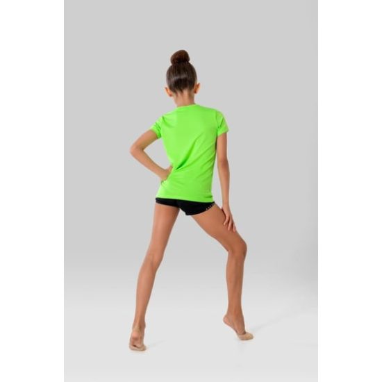 Gymo Sports Siyah Biyeli Taşlı Şort