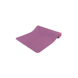 Gymo UltraGrip Hizalamalı 6mm TPE Yoga Matı Pilates Minderi Mürdüm