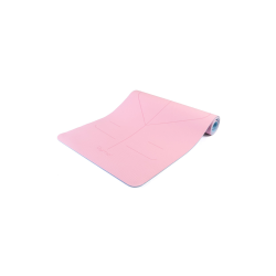 Gymo UltraGrip Hizalamalı 6mm TPE Yoga Matı Pilates Minderi Pembe
