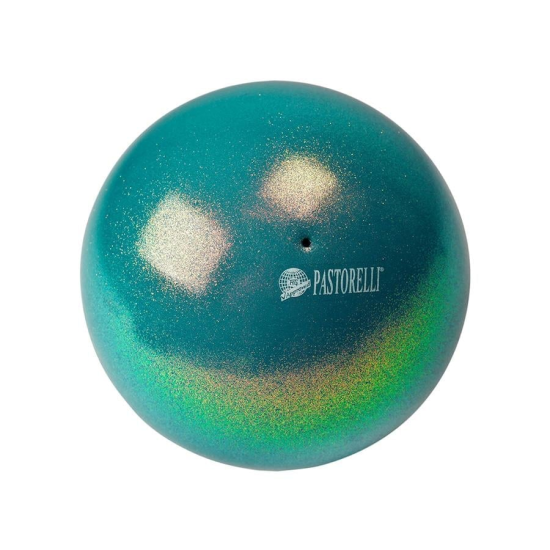 Pastorelli High Vision Ball 18cm Simli Ritmik Cimnastik Topu Emerald