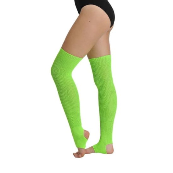 Pridance Bacak Isıtıcı 70 cm Fosforlu Yeşil 3098