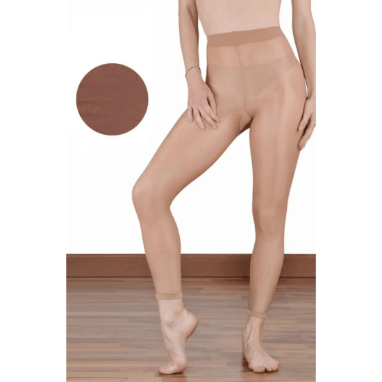 Pridance Parlak Dans Çorabı 515/NL Toast